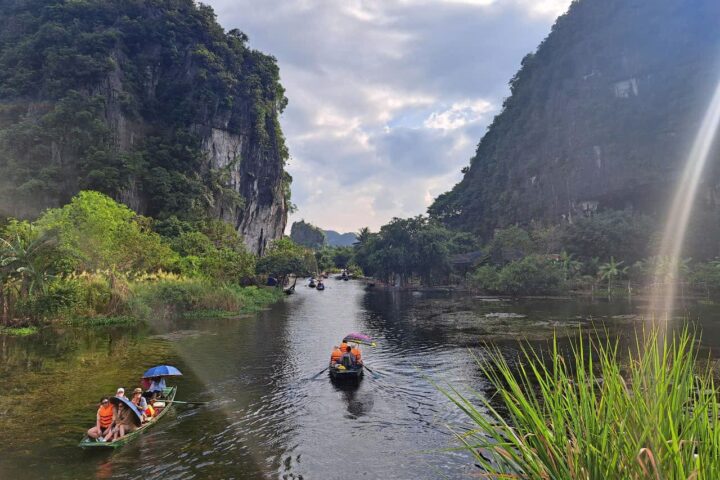 Balade en barque Ninh Binh