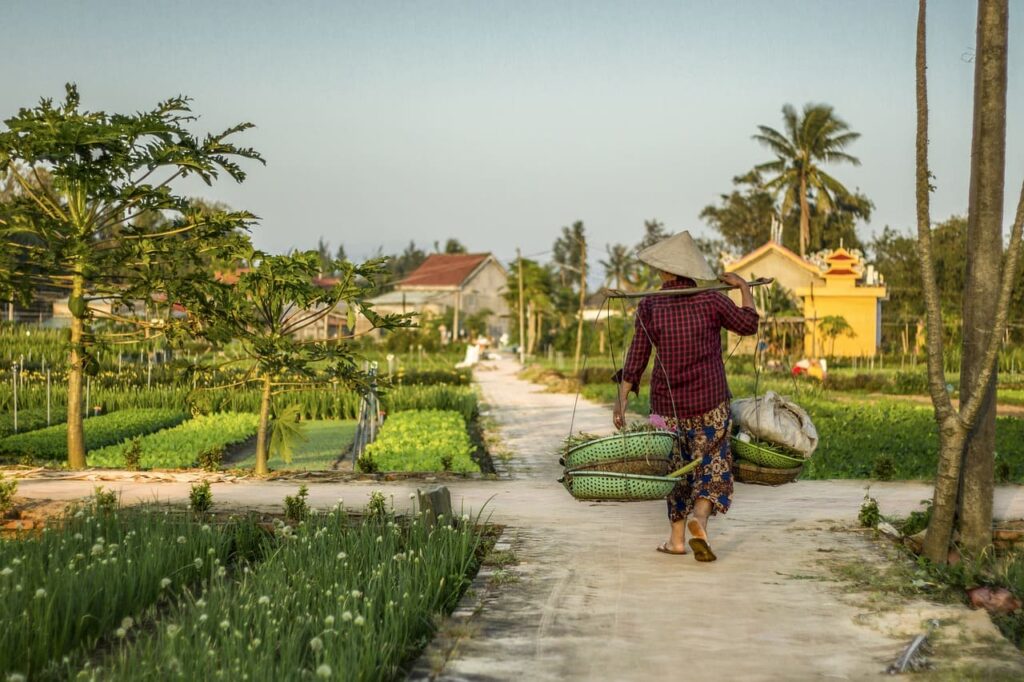 Village de Tra Que voyage au Vietnam