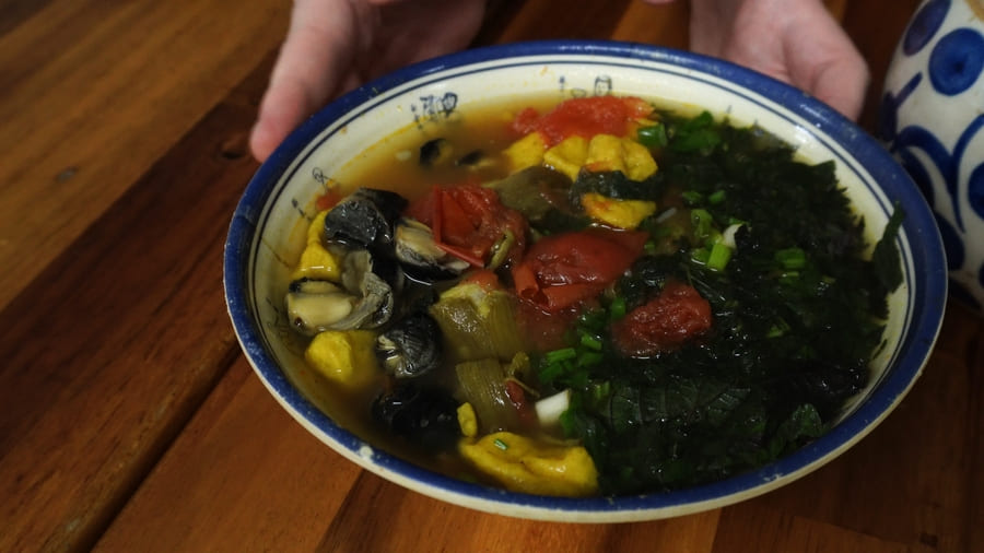 bun oc hanoi soupe au Vietnam