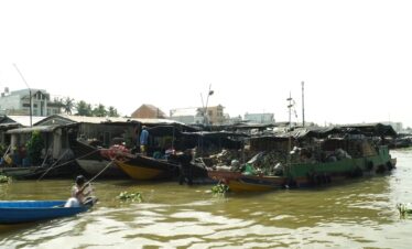Marché flottant Mékong