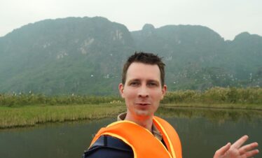 Balade en barque à Van Long