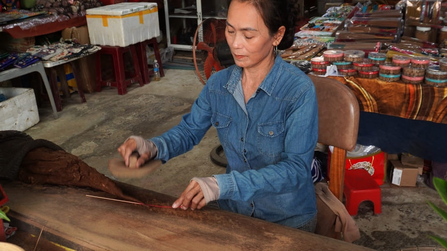 Village de Thuy Xuan encens Hué